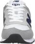 New Balance Logo Bimateriaal Sneakers Grijs Gray Heren - Thumbnail 8