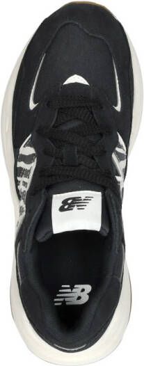 New Balance Zwarte Damessneakers Plat met Veters Black Dames - Foto 15