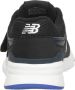 New balance 70s Summer Vibe Klittenband Sneaker Jongens Zwart Blauw - Thumbnail 7