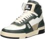 Off The Pitch Basketta Hi OTPF223006-502 Groen Beige - Thumbnail 7