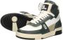 Off The Pitch Basketta Hi OTPF223006-502 Groen Beige - Thumbnail 10