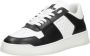 Off the Pitch Supernova Low Heren Lage sneakers Leren Sneaker Heren Zwart - Thumbnail 6