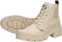 Palladium PALLABASE TWILL Volwassenen Half-hoge schoenen Wit beige - Thumbnail 7