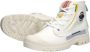 Palladium PAMPA UNDERLAYER Volwassenen Half-hoge schoenen Wit beige - Thumbnail 10