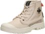 Palladium PAMPA UNDERLAYER Volwassenen Half-hoge schoenen Wit beige - Thumbnail 7