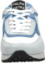 Palpa Jura Sneakers Laag licht blauw - Thumbnail 5