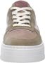 Palpa Beige Paarse Platform Sneakers Multicolor Dames - Thumbnail 6