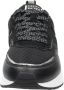 Palpa Zwarte Textiel Platform Sneaker Black Dames - Thumbnail 14