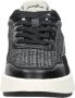 Palpa Zwarte Textiel Platform Sneaker Black Dames - Thumbnail 8