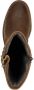 Palpa Bruine Bikerboot met Gouden Gespen Brown Dames - Thumbnail 9