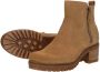 Panama Jack Pauline B13 Enkellaarsjes cognac Suede Dames - Thumbnail 15