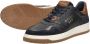 Pantofola d'Oro Sirmione Low Sneakers Leren Sneaker Heren Blauw - Thumbnail 13