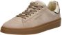 Pantofola d'Oro Elba Low Sneakers Leren Sneaker Heren Beige - Thumbnail 12