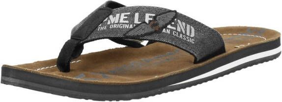 PME Legend Hinger Teenslippers Zomer slippers Heren Bruin - Schoenen.nl