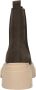 PS Poelman PS. POELMAN Chelsea boots Enkellaarsjes Hak donkerbruin - Thumbnail 2