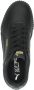 PUMA Carina L leren damessneakerschoenen 370325 08 Zwart-goud - Thumbnail 10
