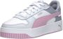 PUMA Carina Street Dames Sneakers White-Grape Mist- Silver - Thumbnail 6