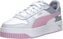 PUMA Carina Street Dames Sneakers White-Grape Mist- Silver - Thumbnail 11