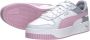 PUMA Carina Street Dames Sneakers White-Grape Mist- Silver - Thumbnail 10