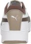 PUMA Carina Street Sneakers Dames Leren Sneaker Beige - Thumbnail 9