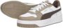 PUMA Carina Street Sneakers Dames Leren Sneaker Beige - Thumbnail 11