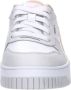 Puma Carina Street leren sneakers wit roze Meisjes Leer Meerkleurig 29 - Thumbnail 7