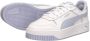 PUMA Carina Street Jr Meisjes Sneakers White-Cool Weather - Thumbnail 13