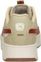 PUMA Carina Street Lux Sneakers Laag Beige - Thumbnail 3