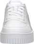 Puma Carina Street leren sneakers wit lila Meisjes Leer Meerkleurig 35 - Thumbnail 10