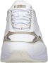 PUMA Cassia Metallic Shine Dames Sneakers White- Gold- Silver-Vapor Gray - Thumbnail 9