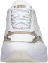 PUMA Cassia Metallic Shine Dames Sneakers White- Gold- Silver-Vapor Gray - Thumbnail 12