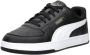 PUMA Caven 2.0 Unisex Sneakers Black- White-Gold - Thumbnail 8