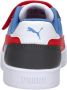 Puma Caven 2.0 Block sneakers wit rood blauw Jongens Meisjes Imitatieleer 35 - Thumbnail 8