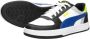Puma Caven 2.0 Block 2.0 Block sneakers wit blauw groen Jongens Meisjes Imitatieleer 37 - Thumbnail 14