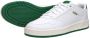 Puma Klassieke Court Sneaker met Groene en Gouden Accenten White Heren - Thumbnail 11