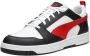 Puma Rode Gewatteerde Sneaker met Verwijderbaar Voetbed White - Thumbnail 14