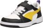 Puma Rebound V6 Low snekaers zwart geel wit - Thumbnail 4