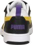 Puma Rebound V6 Low snekaers zwart geel wit - Thumbnail 5