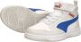 PUMA Rebound V6 Mid AC+ PS Unisex Sneakers White-Vivid Blue-Feather Gray - Thumbnail 12