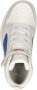 PUMA Rebound V6 Mid AC+ PS Unisex Sneakers White-Vivid Blue-Feather Gray - Thumbnail 13