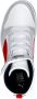 Puma Rebound V6 Mid sneakers lichtgrijs zwart rood Jongens Meisjes Imitatieleer 35 - Thumbnail 14