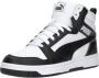 Puma Rebound V6 Mid Jr White Black shadow Gray (gs) Fashion sneakers Schoenen weiß maat: 37.5 beschikbare maaten:37.5 38.5 39 - Thumbnail 13