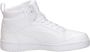 PUMA Rebound V6 Mid Jr Unisex Sneakers White-Cool Light Gray - Thumbnail 4