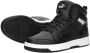 Puma Rebound V6 Mid sneaker zwart wit Jongens Meisjes Imitatieleer 36 Sneakers - Thumbnail 10