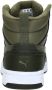 Puma Rebound V6 Mid sneakers groen Polyester 38 - Thumbnail 4