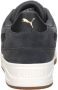 PUMA Shuffle Downtown suede heren sneakers grijs Uitneembare zool - Thumbnail 6