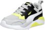 Puma X Ray 2 Square Jr sneakers lichtgrijs wit zwart geel - Thumbnail 3