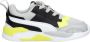 Puma X Ray 2 Square Jr sneakers lichtgrijs wit zwart geel - Thumbnail 5