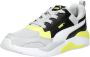 PUMA X Ray 2 Square Sneakers Peuters Lichtgrijs Wit Zwart Geel - Thumbnail 4