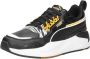PUMA X-Ray Safari Dames Sneakers Black Saffron Mineral Yellow White - Thumbnail 5